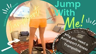 Rebounding Revolution: Why you need the JumpSport® Fitness Trampoline Workouts! Jumpsport 350 Review