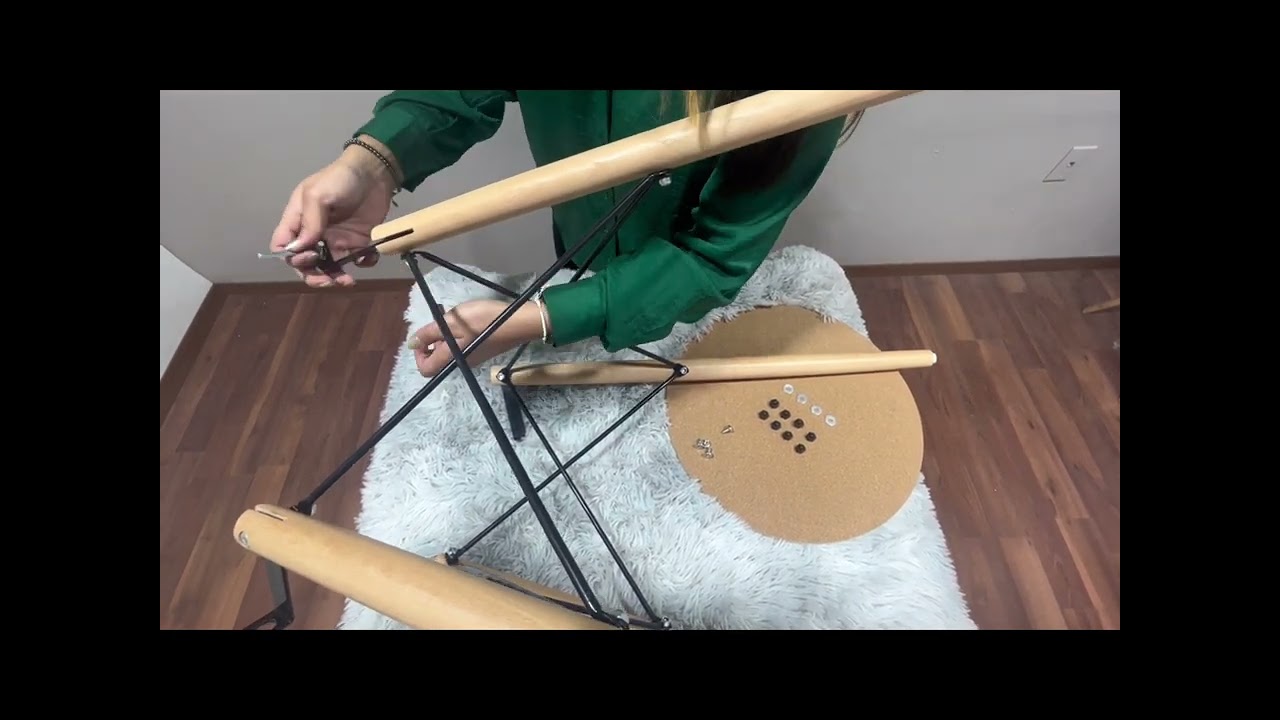 Tutorial de armado Mesa Redonda Eames