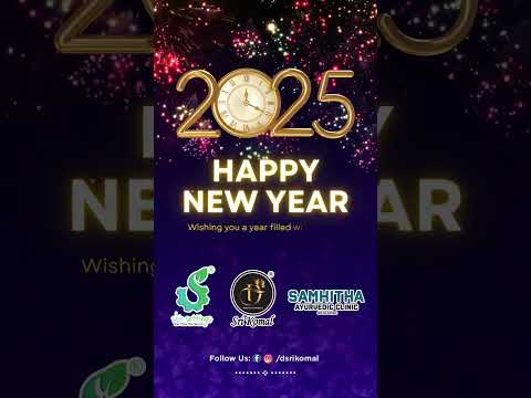 🌟 Wishing You a Radiant and Healthy New Year 2025! 🎉✨