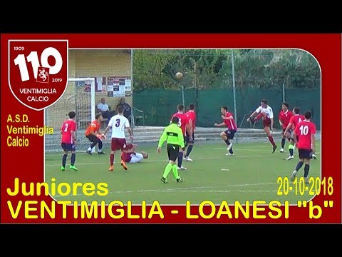 Highlights VENTIMIGLIA - LOANESI b (Juniores)