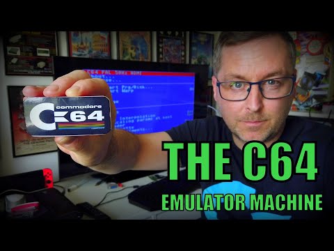 The Commodore 64 C64 Emulator Machine Commodore 64 Raspberry PI Zero Fully Loaded Emulator