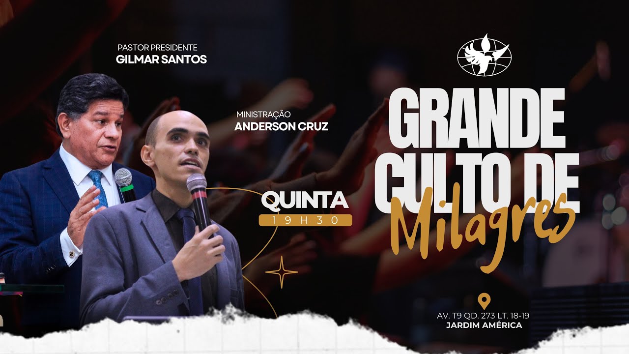 🙌 Culto do Milagre | AD Cristo Para Todos