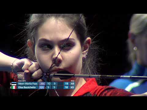 Paas - Bazzichetto Bronze Junior Poulies Femmes | Sud de France Nîmes Archery 2020