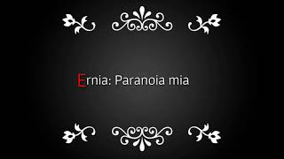 Ernia: Paranoia mia + testo