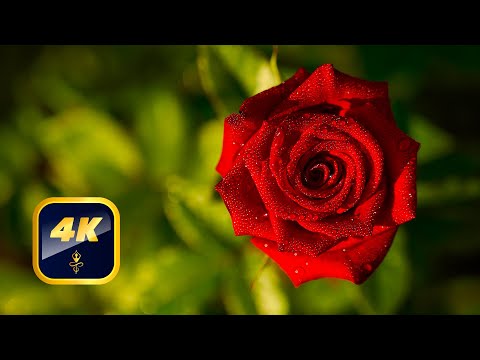 4K Blooming Flowers Time Lapse with Relaxation Soft Piano Music