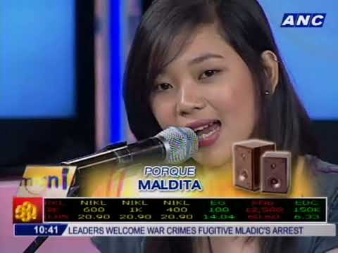 Porque by Maldita live Mornings@ANC
