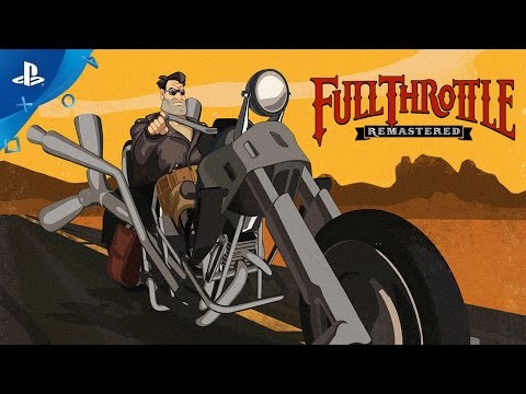 Full Throttle Remastered - PSX 2016: First Look Trailer | PS4 thumbnail