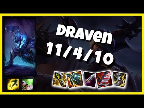 Draven Gameplay Challenger Replay S11 - 11.1 Bot Lane (11/4/10) - NA