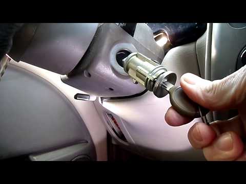 Chrysler PT Cruiser Ignition lock Cylinder Removal