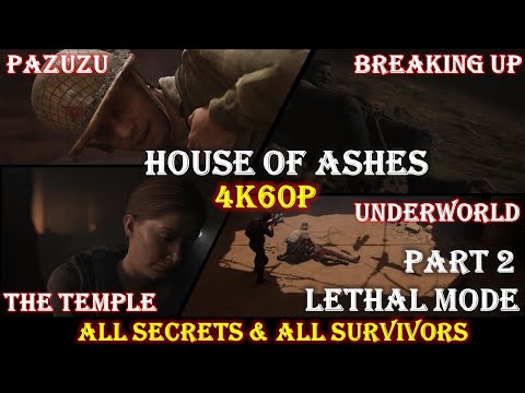 House of Ashes - Gameplay Walkthrough Part 2 Lethal Mode - Underworld/Pazuzu/The Temple/Breaking Up