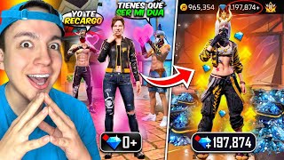 ME HAGO PASAR POR BOTCITA PARA CONSEGUIR DIAMANTES en FREE FIRE😱💎
