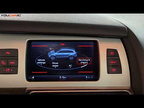 2006-2015 Audi Q7 How to Put Wipers into Service Mode Guide – Facilitate Wiper Maintenance with Ease