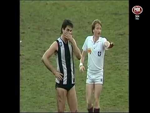 Collingwood v Sydney thriller. VFL Round 13, 1986