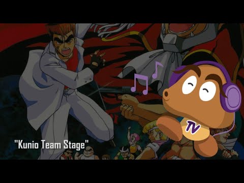 Super Dodge Ball (Neo Geo) - Kunio Theme Stage (HQ Version)