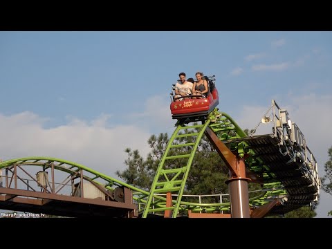 Off-ride footage of a Apple Zapple train