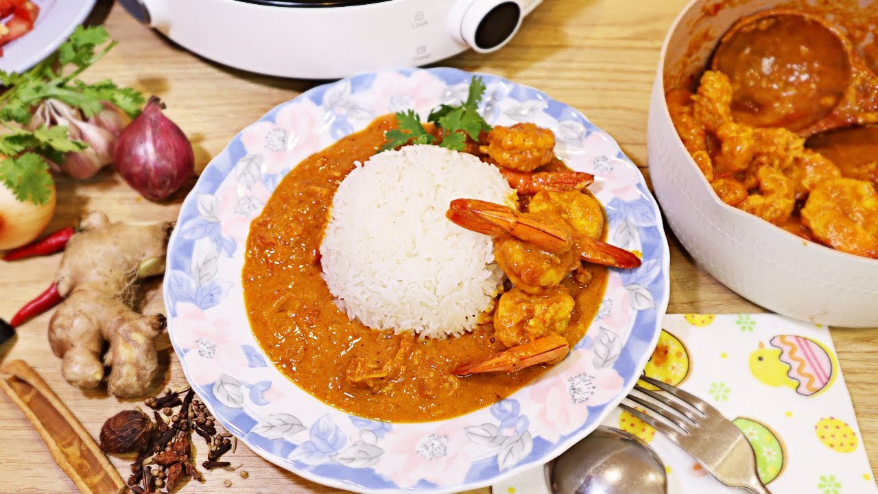 Cách Nấu Cà Ri Tôm