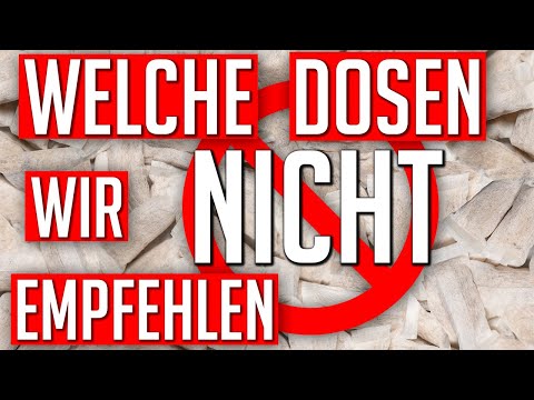 Welche Dosen wir dir NICHT empfehlen!! ☝️🚫