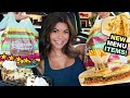 Trying NEW Cheesecake Factory Menu Items & Cheesecakes!! (Bistro Burger, Corn Ribs..)