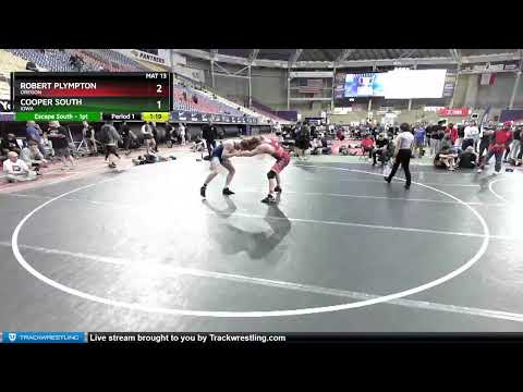 195 Lbs Quarterfinal - Robert Plympton, Oregon Vs Cooper South, Iowa A8e8