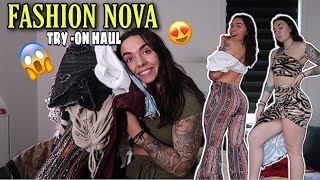 MASSIVE FASHION NOVA TRY ON HAUL | Swimsuits, Leggings, Dresses...