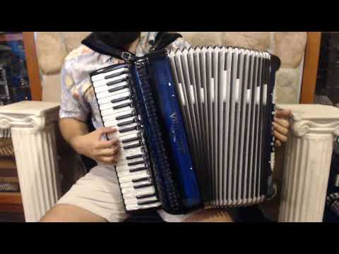 BELTSTUIVH120BS - Blue Shadow Beltuna Studio IV Piano Accordion LMMH 41 120 $6999