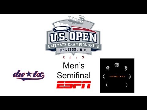 Doublewide vs Revolver (Men's Semi) - 2013 U.S. Open Championships