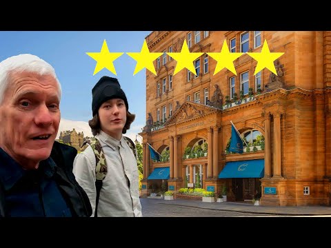 5* HOTEL EVACUATED! The Caledonian Edinburgh, part of the Hilton Curio Collection. 