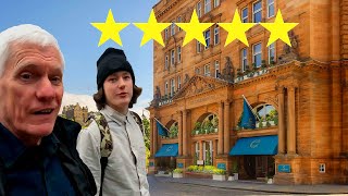 5* HOTEL EVACUATED! The Caledonian Edinburgh, part of the Hilton Curio Collectio