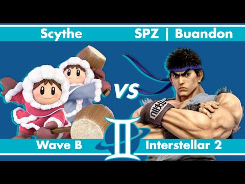 Interstellar 2: Wave B Pools - Scythe (Ice Climbers) vs SPZ | Buandon (Ryu)