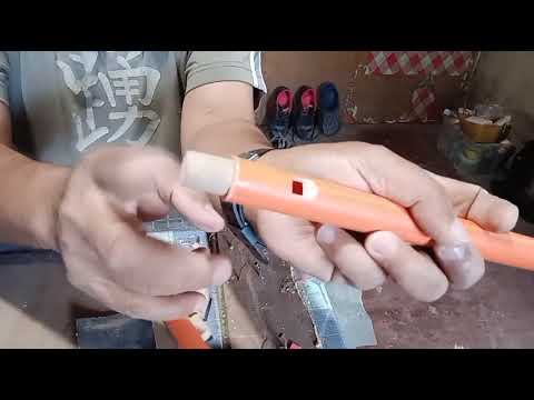 PVC Pipe Flute making