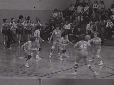 Local high school rivals, Porter High School and Everett High School girls' basketball teams playing 6 on 6 half court basketball in 1965. Black & white film clip: 15 minutes & 55 seconds.