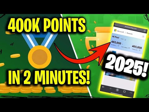 Microsoft Rewards Hack 🥇 How To Get Points FAST in 2025 - Microsoft Rewards Codes FREE Points Robux