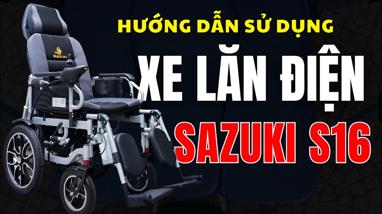 Video nhà máy sản xuất xe lăn điện Sazuki