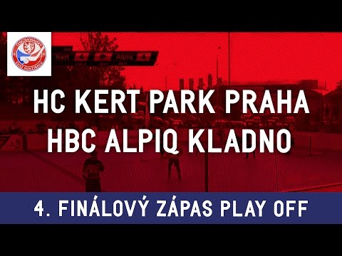 HC Kert Park Praha - HBC Alpiq Kladno - 4. finálový zápas PLAY OFF