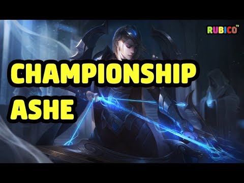 CHAMPIONSHIP ASHE SKIN SPOTLIGHT - LEAGUE OF LEGENDS