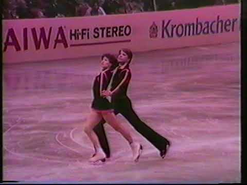 Irina Moiseeva & Andrei Minenkov URS - 1981 World Figure Skating Championships Free Dance