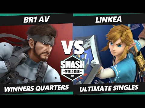 SWT S. America RF Winners Quarters - Br1 AV (Snake) Vs. LinkEa (Link) SSBU Ultimate Tournament