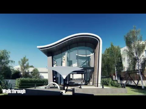 3d Architecture animation- Passive house