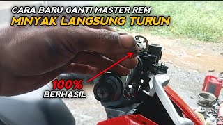 CARA PASANG SEAL MASTER REM AGAR MINYAK CEPAT TURUN