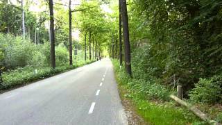 preview picture of video 'Bicycle Trip: Soestdijkerweg in Bilthoven to Zevenlindenweg in Lage Vuursche [DBBLVB part 2]'