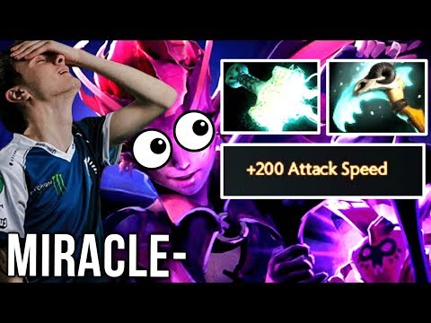 Miracle- Imba Dark Willow I Can Carry with Any Hero +200 Attack Speed - Dota 2