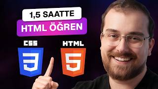 1,5 Saatte HTML Öğrenin | HTML Eğitimi
