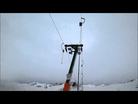 Skilift 1SL Gran Testa - La Thuile - risalita integrale