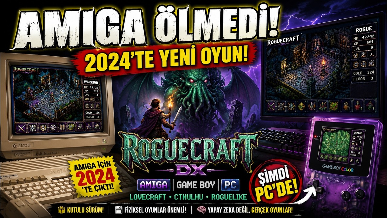 AMIGA ÖLMEDİ! 2024'TE ÇIKAN OYUN ŞİMDİ PC'YE GELİYOR! | Roguecraft DX