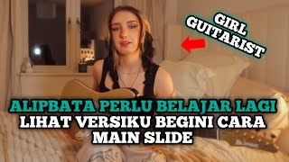 Download lagu Maklum saja gitaris cantik ini baru lihat Alip Ba Ta Dikira main biasa endingnya dibuat stres! mp3