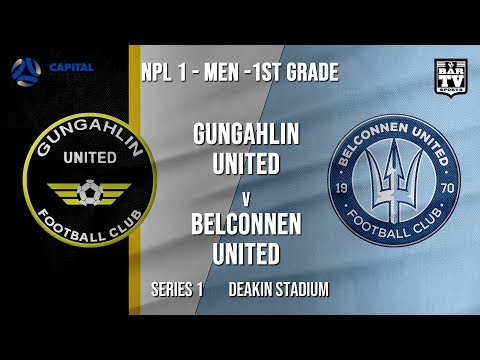NPL1 Men - 1st Grade - Capital Football  - SERIES 1 - Gungahlin United FC vs Belconnen United