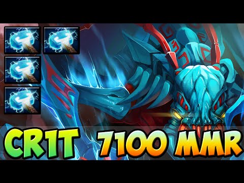 Dota 2 - Cr1t 7100 MMR Plays Weaver vol #1 - Ranked Match