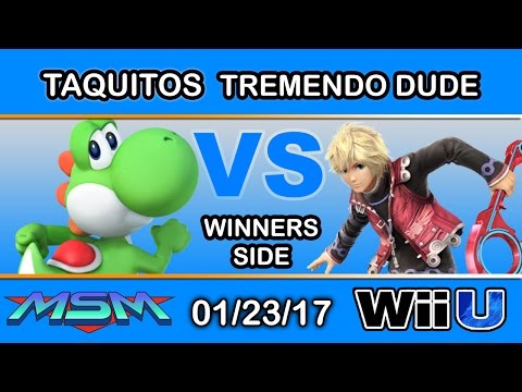 MSM 82 - THB | Taquitos (Yoshi) Vs. ATR | Tremendo Dude (Shulk) Winners Side - Smash Wii U