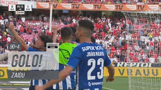 Goal | Golo Zaidu: Benfica 0-(1) FC Porto (Liga 21/22 #33)