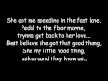 Bust it baby part 2 - Plies feat. Ne-Yo (Lyrics ...